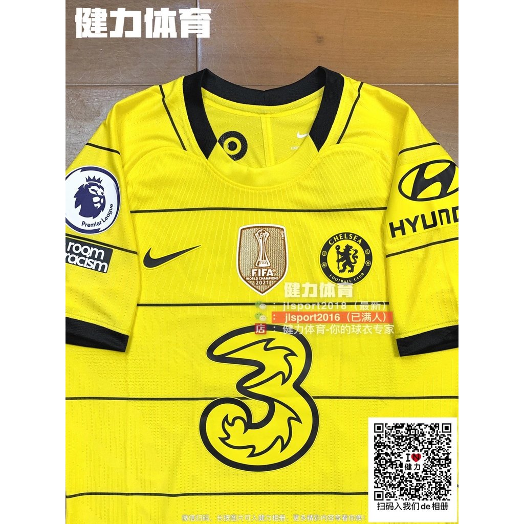 21-22 Mùa Trò Chơi Mới Chelsea Jersey DRY-FIT ADV Player Edition Chelsea Sân Khách Jersey Chelsea Mà