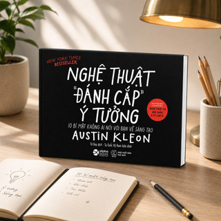 Sách - Nghệ Thuật Đánh Cắp Ý Tưởng (10 Bí Mật Không Ai Nói Với Bạn Về Sáng Tạo) (Alpha Books)