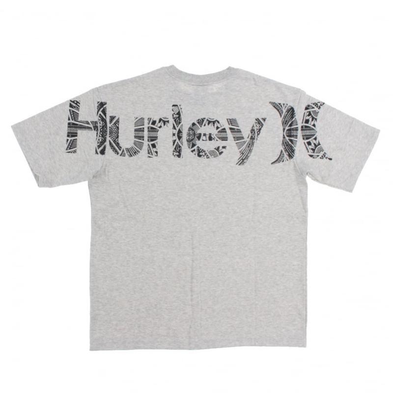 Áo thun in hình ngực cotton giản dị Hurley mùa hè 131