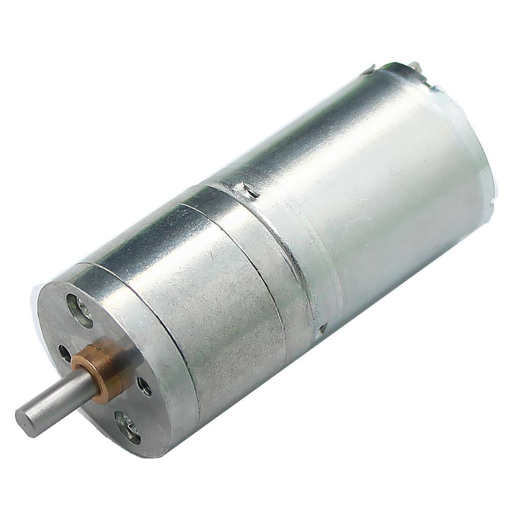 LOVIVER SiaBiced JGA25-370 Động cơ điện giảm tốc DC thu nhỏ 6V / 12V / 24V 130RPM-1360RPM