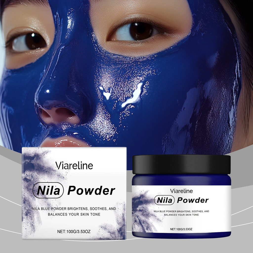 Bột Nila, Bột Nila Blue Brightens, Làm dịu và cân bằng tông màu da của bạn, Bột mặt nạ chăm sóc da n
