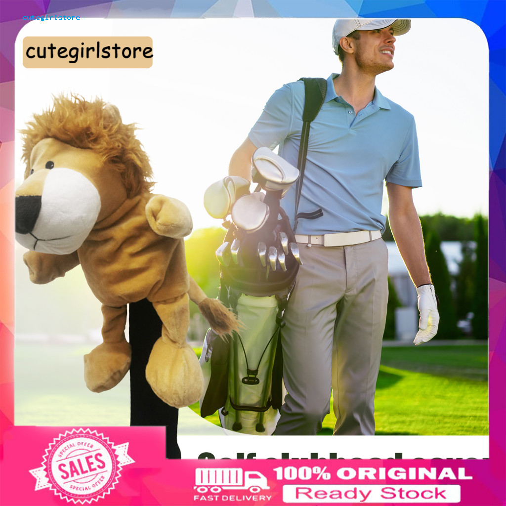 Cute _ Bền Câu Lạc Bộ Golf Bao Gồm Câu Lạc Bộ Golf Vỏ Đầu Câu Lạc Bộ Golf Sang Trọng – Lion Tiger Hi