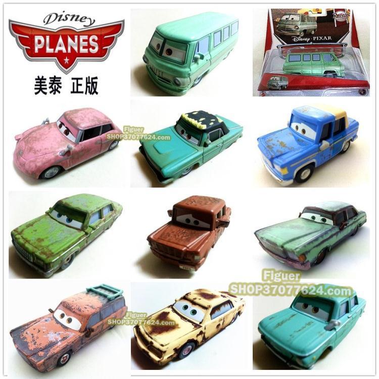 Mattel Mattel Mattel Xe Câu Chuyện Đồ Chơi Xe Hợp Kim Mô Hình Ô Tô Chống Rỉ Cửa Hàng Boss Series Rỉ 