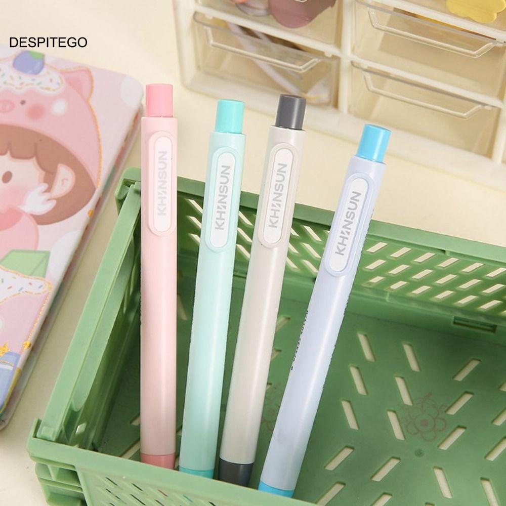 DESPITEGO Press Pencil Eraser, Pen Style Writing Retractable Eraser, Creative Hiệu chỉnh hiệu quả Wi