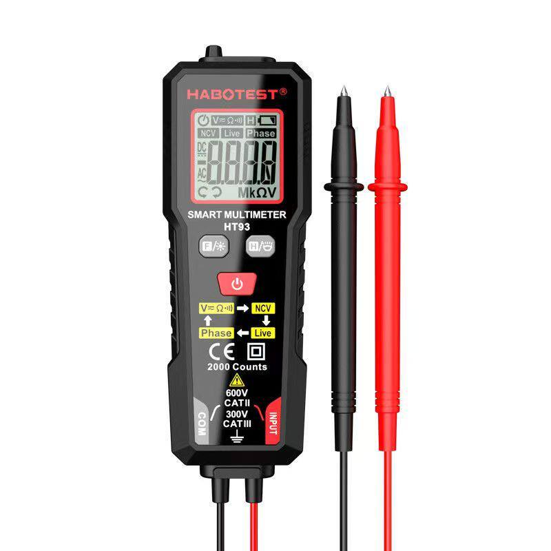 Đồng hồ vạn năng thông minh HT93 Máy tất cả trong một thợ điện Chuyên dụng đa chức năng Chống cháy n