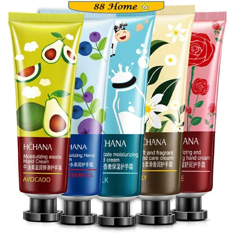 88Home HCHANA Kem Dưỡng Ẩm Tay Nước Hoa Dưỡng Ẩm Cho / Kem Tay Thơm Dưỡng Ẩm Da Cho NDMR
