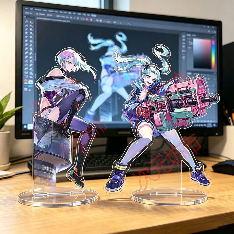 Cyberpunk: Edgerunners / Lucyna / Naruto Link Cyberpunk Edge Walker Lucy Rebecca Acrylic Stand / oiu