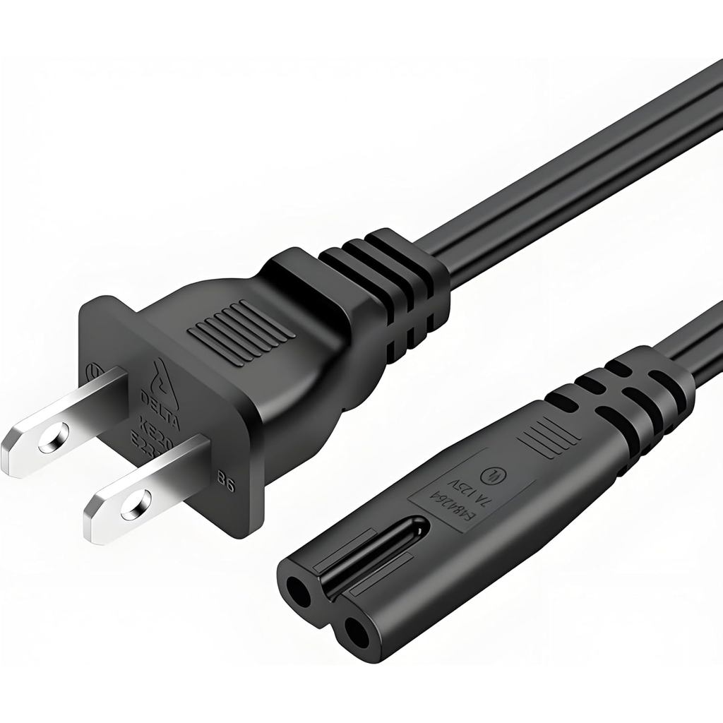 2 Dây nguồn AC Prong cho JBL PartyBox 100 110 200 300 310 710 1000 Loa di động, Thay thế dây nguồn J