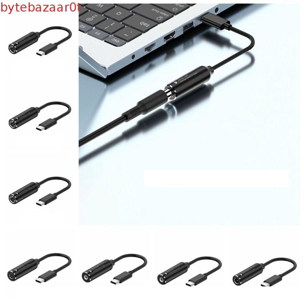 Cáp sạc BYTEBAZAAR Type-C sang DC Jack, Cáp sạc DC sang Type-C đầu ra PD 65W PD, Tệp chuyển nhận dạn