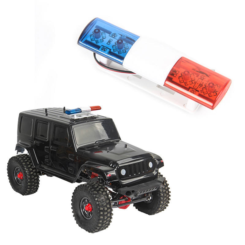 Đèn LED nhấp nháy RC Đèn cảnh sát cho xe RC 1 / 10 1 / 8 Traxxas TAMIYA CC01 SCX10 RC