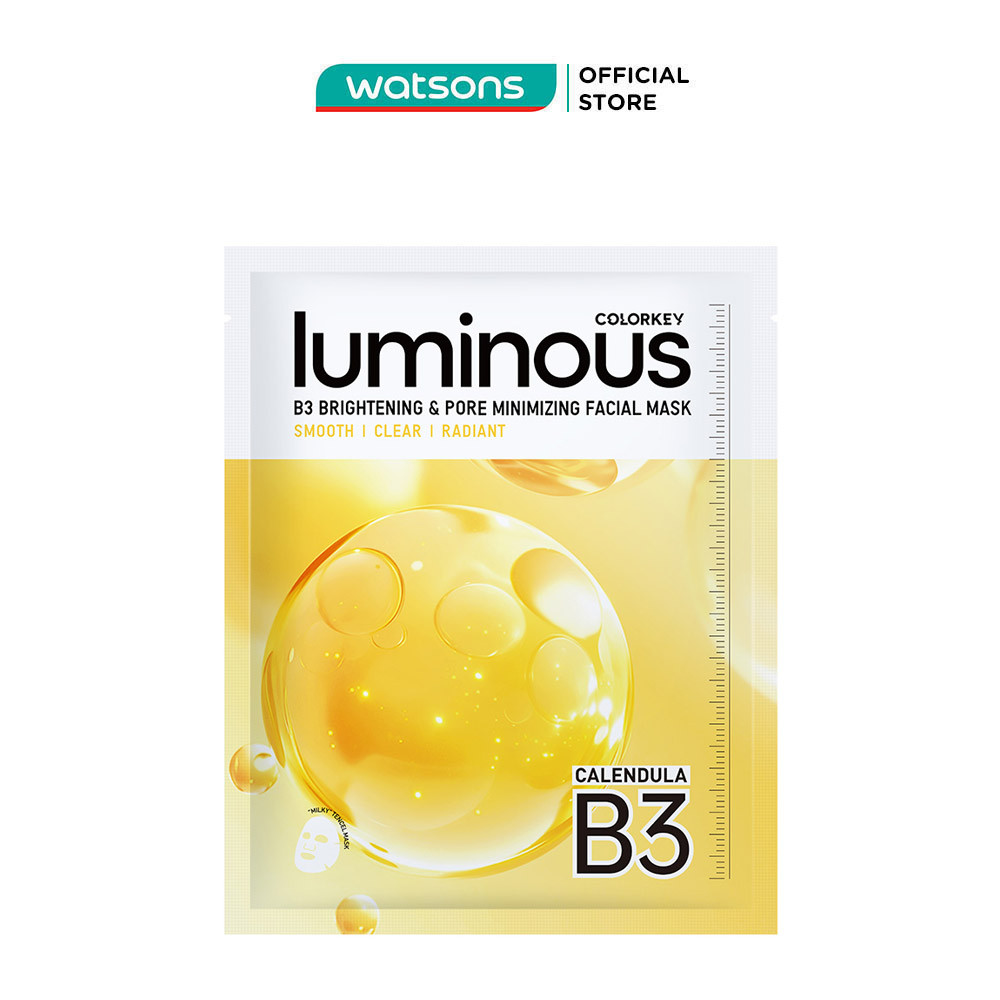 Mặt Nạ Se Khít Lỗ Chân Lông Và Sáng Da B3 Colorkey Luminous B3 Brightening & Pore Minimizing 30ml