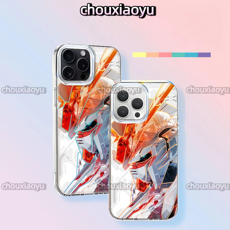 Thích hợp cho iPhone 17 Pro Max 17 16 15 14 13 12 11 XsMax 7P / 8P Vỏ điện thoại Gundam Animation Au