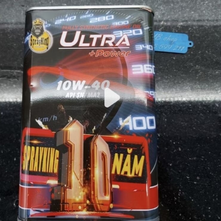 nhớt sprayking utra power 10w40