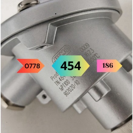 [Mới] Jumo Cảm Biến Nhiệt Độ 902020/10 Tn48487712 50-600 ℃ 1 * PT100 3W