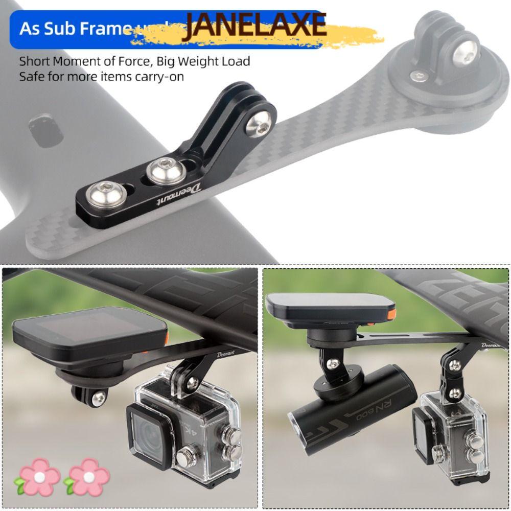Tay Lái Xe Đạp JANELAXE932JN Dưới Chân Đế, 360° Xoay Chắc Chắn Cho Gắn Camera, Nhẹ 2 Lỗ Cài Đặt Trướ