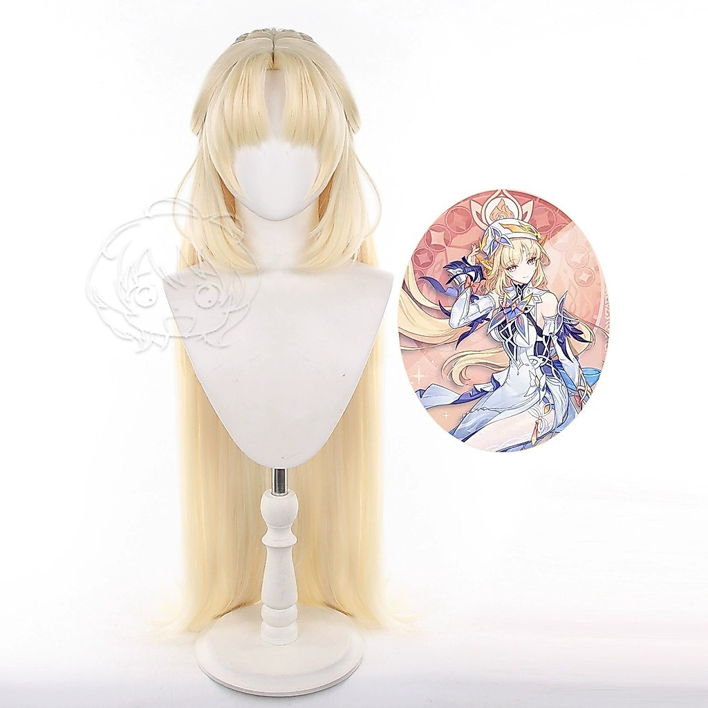 Tóc Giả Dài 100CM Cho Genshin Impact Nicole Reeyn Cho Anime Cosplay Game Tóc Giả