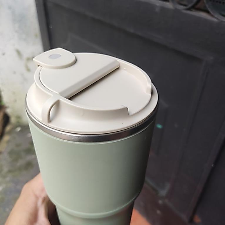 [Nắp Vặn] Nắp Thay Thế Ly Giữ Nhiệt Metro Drive Tumbler 650ml, Nắp Vặn Chống Tràn Dây Treo Ly Silico