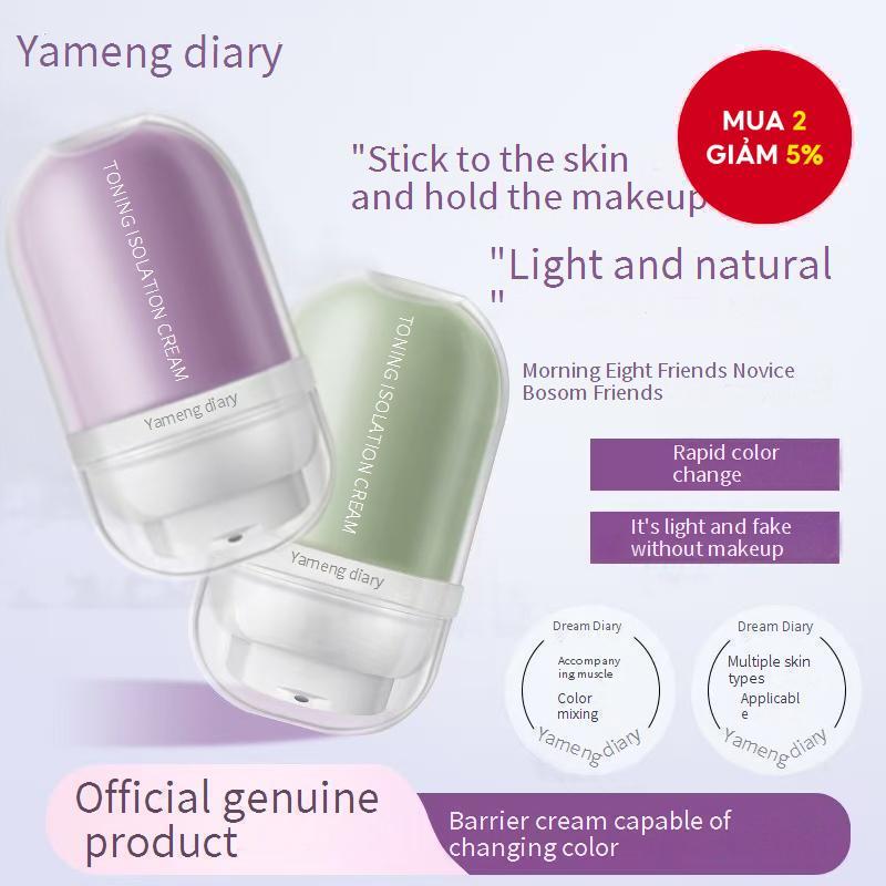 Yameng Diary Color-Adapting Primer 32g, Oải Hương & Bạc Hà, Quà Giáng Sinh [Trang Điểm Hàng Ngày & S