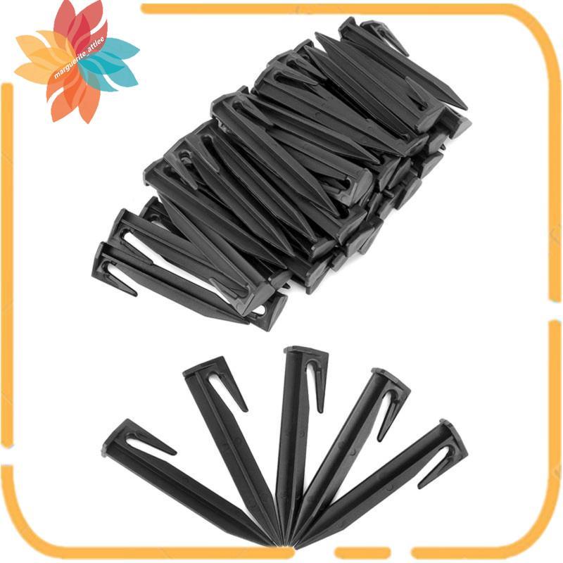 Máy cắt cỏ sân vườn Peg 150 CÁI Cọc đất Neo cố định chân để gắn dây ranh giới
