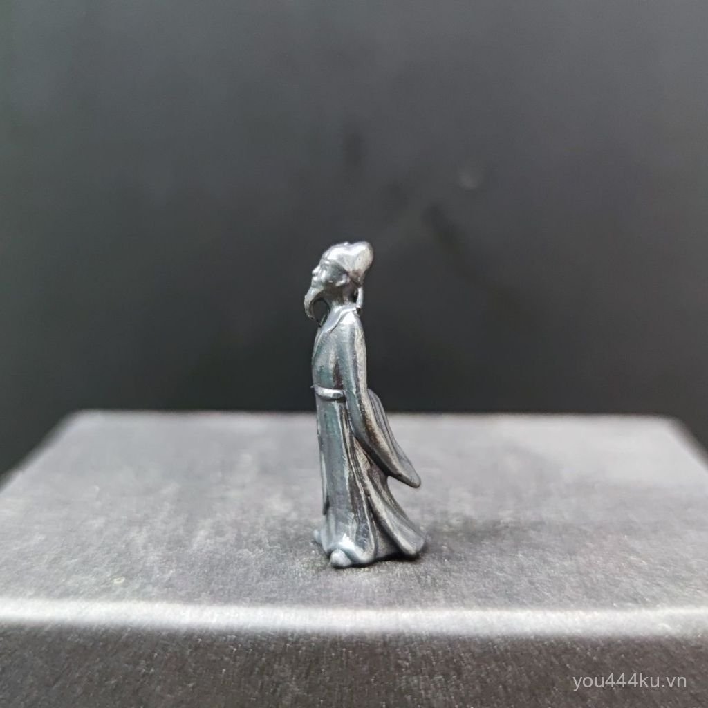 Đồng Nguyên Chất Đau Khổ 2.9cm Li Baiyou Núi Chơi Nước Nhân Vật Cổ Phong Cách Trung Hoa Cảnh Quan Tr