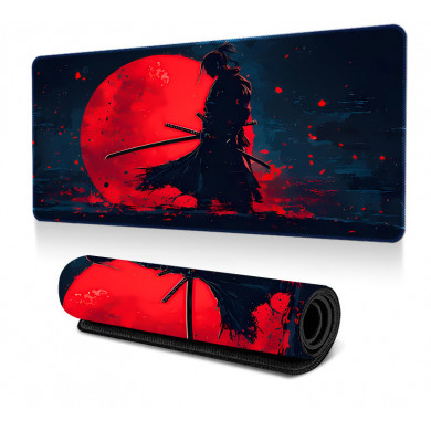 Lót chuột - Pad chuột - deskmat size lớn 90x40 cm dày 4mm may viền
