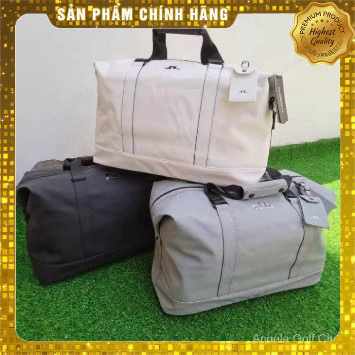 HN Golf -  Túi Đựng Đồ Golf J.L Vải Dù Chống Nước | Túi Xách Golf J.LINDEBERG 2025 Boston Bag