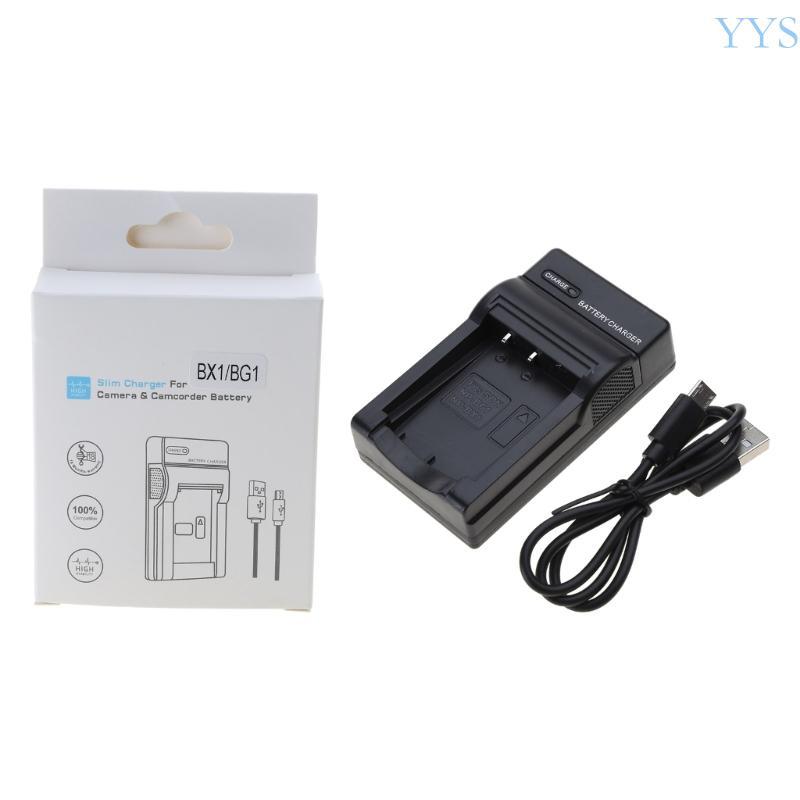 Bộ sạc USB YYS NP-BG1 cho CyberShot DSC-HX30V DSC-HX20V DSC-HX10V Mới