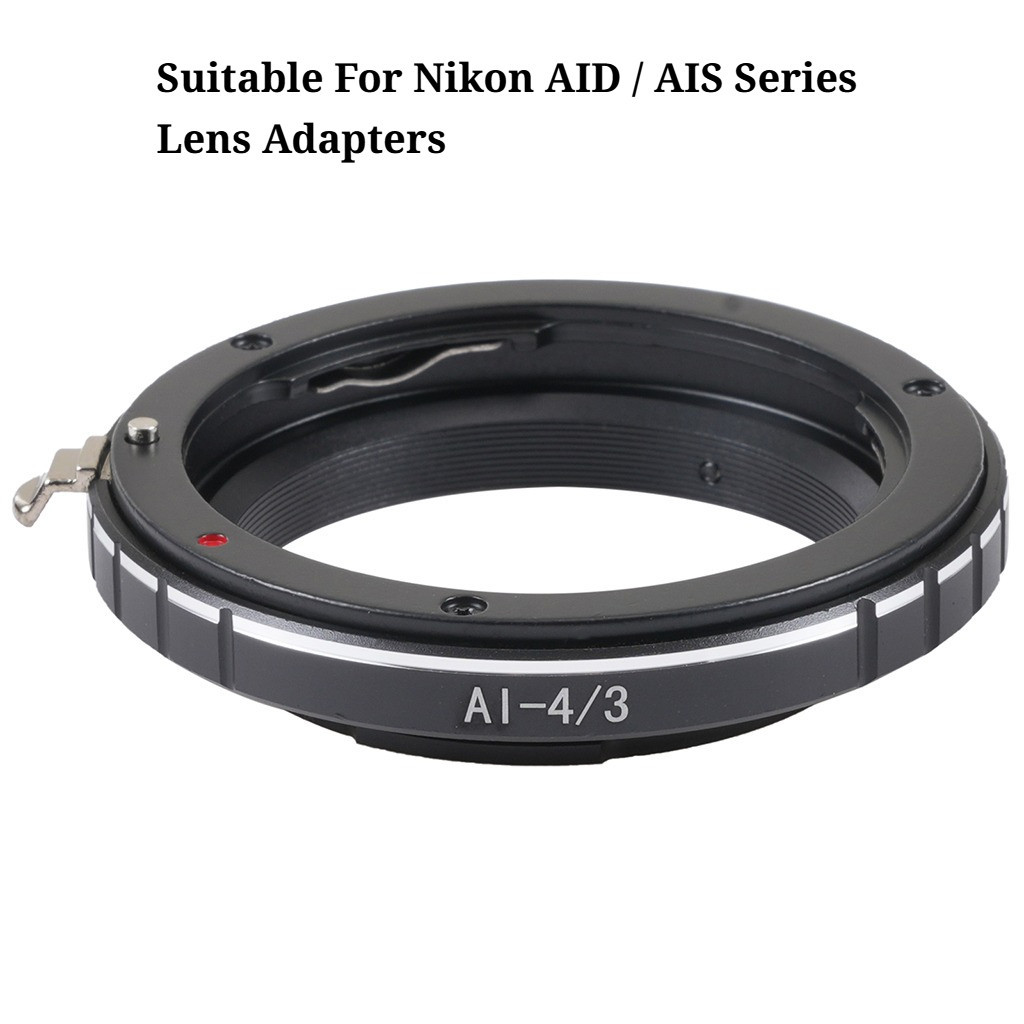 FEICHAO Hợp kim nhôm di động Vòng chuyển đổi ống kính 60mm cho bộ điều hợp ống kính Nikon AID / AIS 