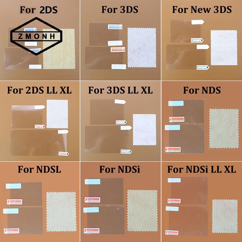ZMONH Top Bottom HD Phim bảo vệ màn hình LCD trong suốt cho 3DS 3DSXL NDS Lite NDSL DSi NDSI XL LL V