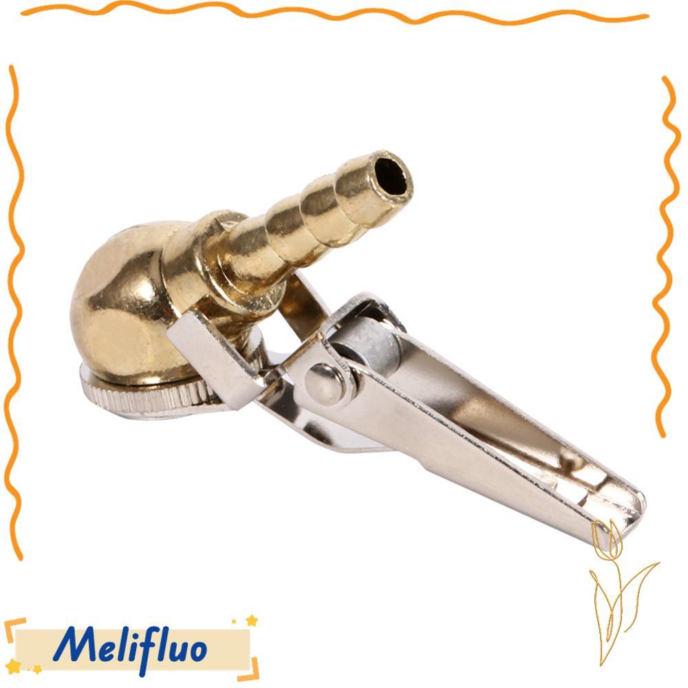 MELIFLUO Lock-On Tire Air Chuck, Thân bằng đồng thau Đóng bóng lưu lượng chân Air Chuck, Kết nối nha