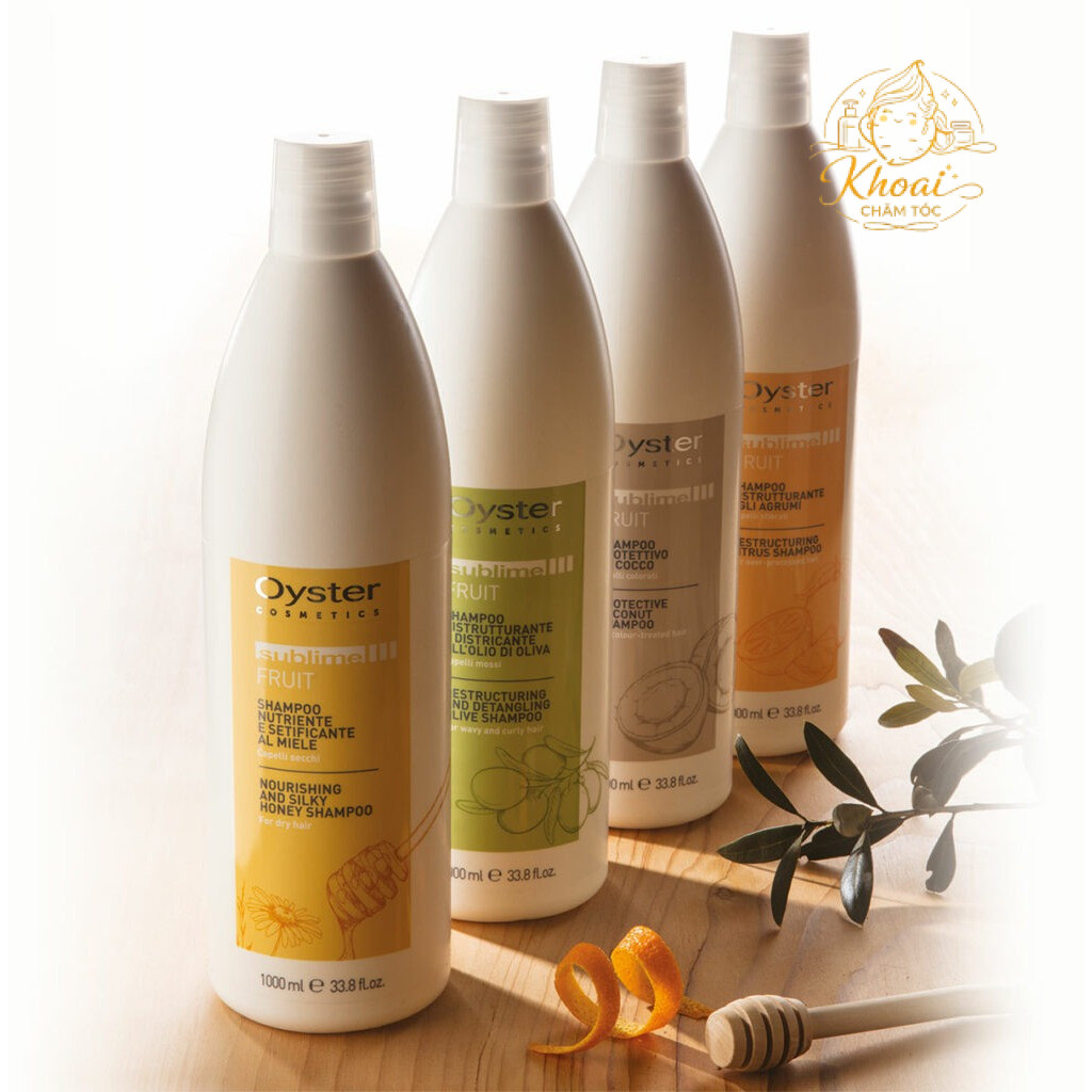 DẦU GỘI TINH CHẤT DỪA OYSTER SUBLIME FRUIT COCONUT 1000ML >TXQ<