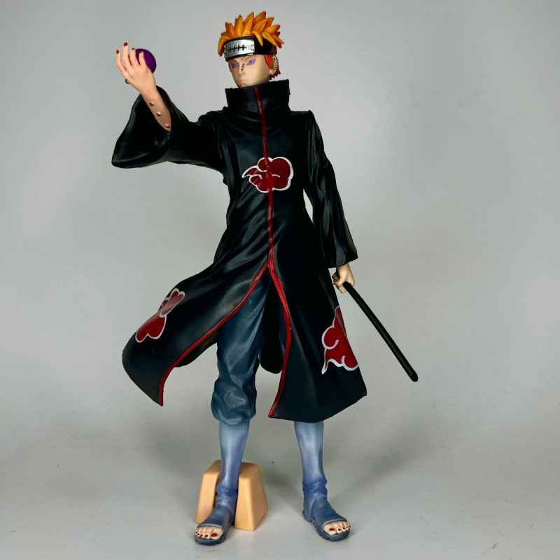 JQFY Naruto Statue: Huge Wave Pain Figure, Akatsuki Organization Pain Standing Figure, Trendy Toy Mo
