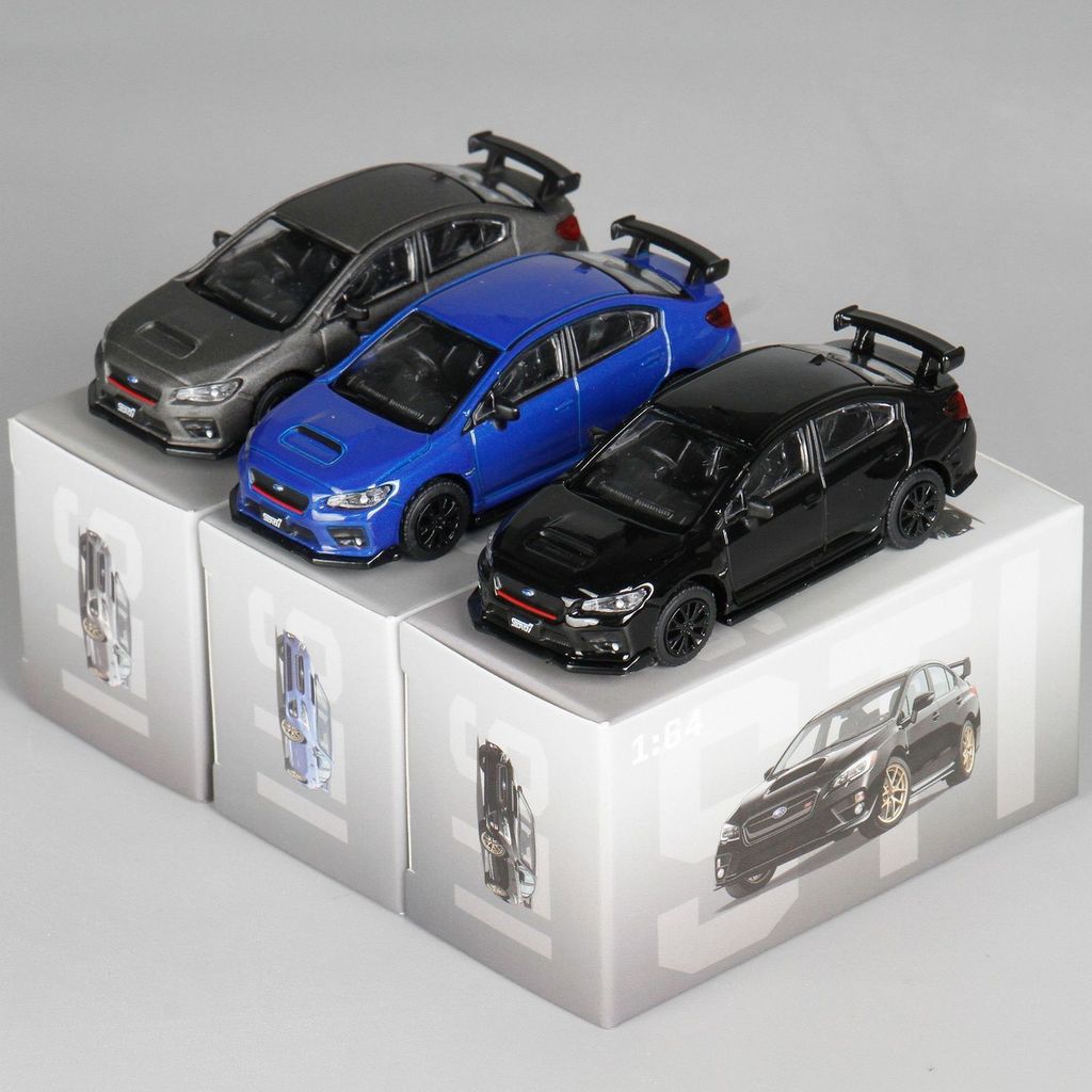 JKM 1/64 Subaru WRX STI Hợp Kim Diecast Xe Mô Hình Đồ Chơi Quà Tặng Sinh Nhật
