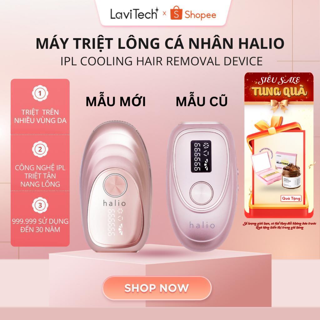 Máy triệt lông Halio IPL Cooling Hair Removal Device, triệt băng lạnh, 999.999 xung| Bảo hành chính 