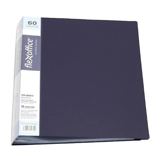 Bìa 60 lá A4 Flexoffice FO-DB03