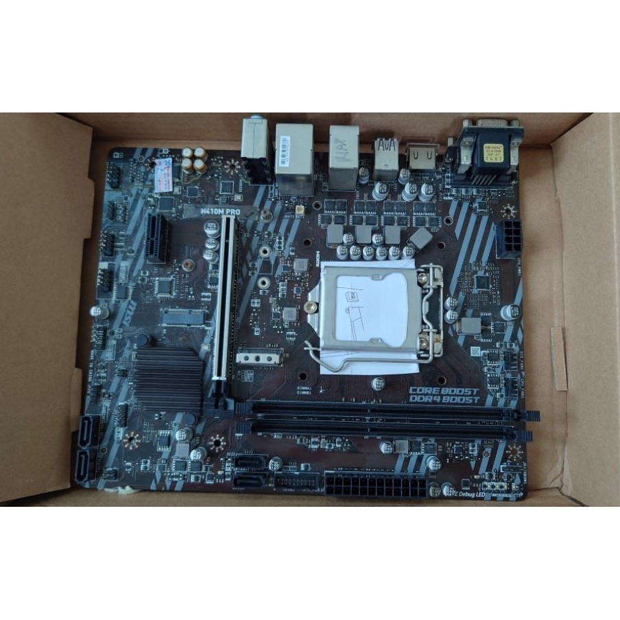 Main MSI B365m và MSI H410m lỗi, chip core i3