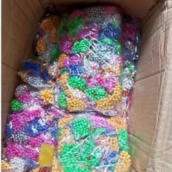 (Sale cực rẻ) 1kg bi nhựa kích thước 6mm
