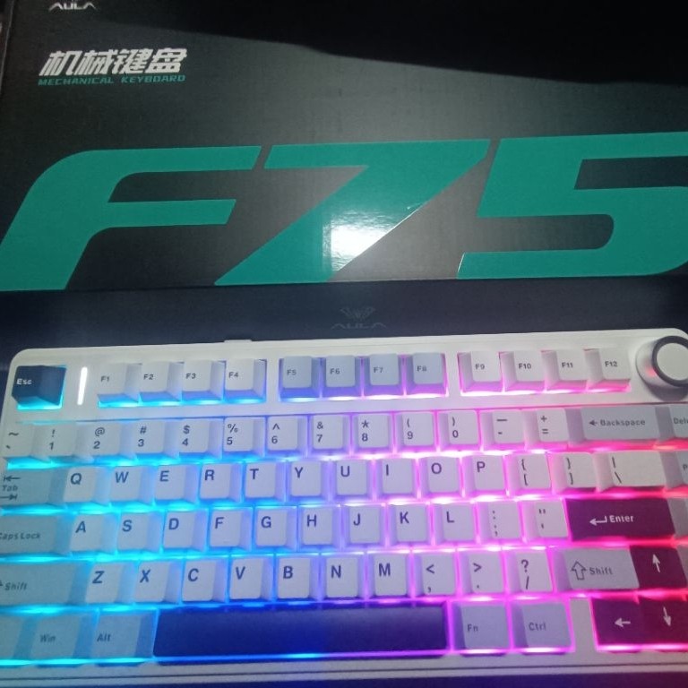 Bàn phím cơ Aula F75 - 3 mode, RGB, hotswap