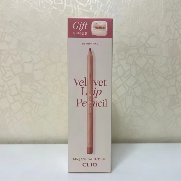[clio] VELVET LIP PENCIL set 01 Hồng hồng hồng