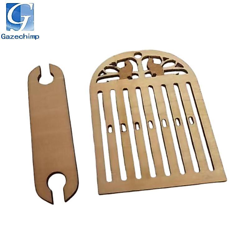 Cứng Huddle Backstrap Loom Kit cho Bandweaving Nhẹ Speedweve Loại Dệt Dụng Cụ Gỗ Đan Loom Kit cho DI
