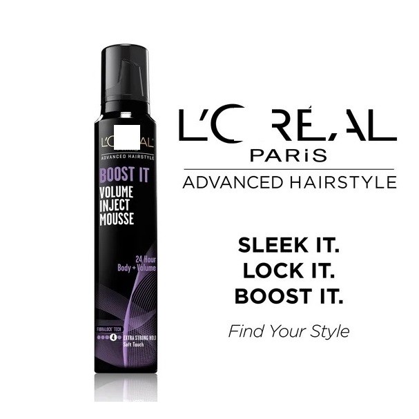 Kem tạo kiểu tóc  Paris Advanced Hairstyle Boost It Volume Inject Mousse 235g (Mỹ)
