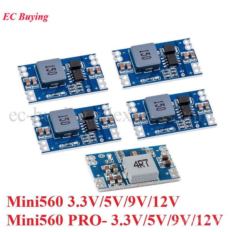 [Gia đình thú cưng trong mơ] 5 cái / 1 cái Mini560 5A DC-DC Mini 560 PRO Mô-đun cấp nguồn điện áp ổn