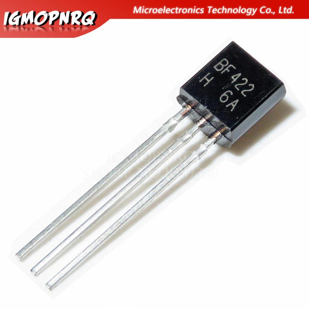 Bộ 50 BF422 BF423 BF494 BF495 422 423 494 495 TO-92 triode bóng bán dẫn mới