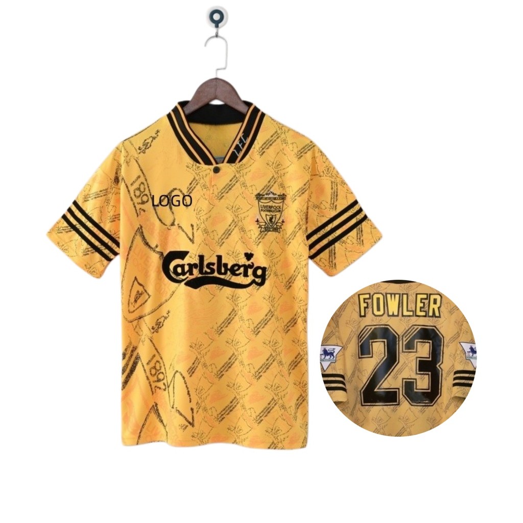 Áo thun nam ngắn tay phiên bản cổ điển Liverpool 1995 / 96 #23 FOWLER