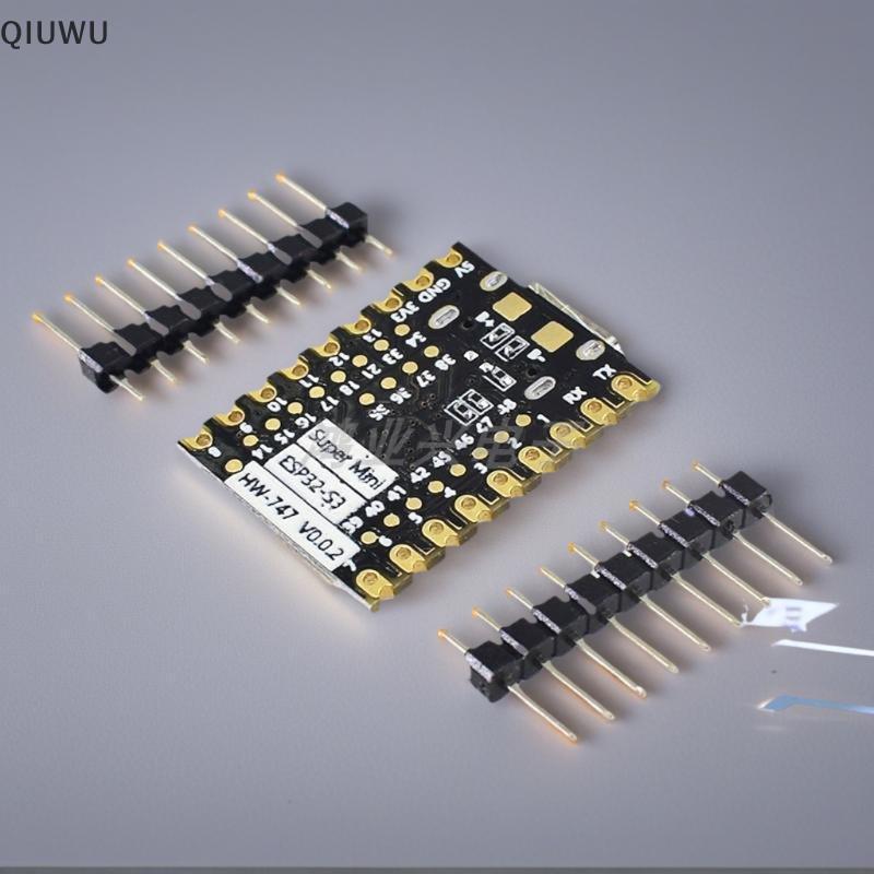 QIUWU 1 Bộ WiFi siêu nhỏ 5.0 ESP32-S3 Bảng phát triển Supermini cho Arduino Micropython ESP32 S3 ESP