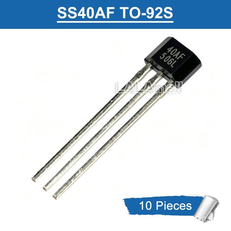 TO-92S SS40AF 10 Chiếc 40AF Cảm Biến Hiệu Ứng Hall Độ Nhạy Cao Chính Hãng HFKP