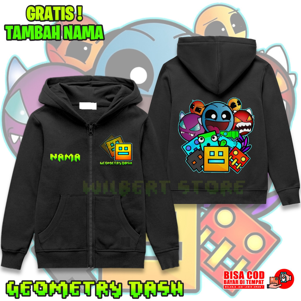 [Áo hoodie trẻ em] ❈ Áo hoodie có dây kéo Dash Kids / Áo khoác có dây kéo