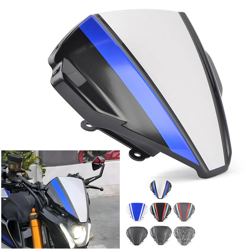 Phụ kiện màn hình kính chắn gió phía trước xe máy cho Yamaha MT-09 MT 09 MT09 SP 2021 2022 2023