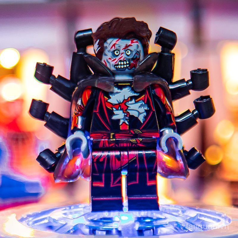 Phim Marvel Doctor Strange Crazy Multiverse Hot Đồ Chơi Zombie Doctor Strange Minifigure Lắp Ráp Khố