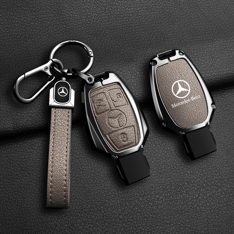 Ốp Chìa Khóa Xe Benz Mercedes Benz glc300 W204 W212 GLC GLA W205 w212 Chìa Khóa Túi Khóa